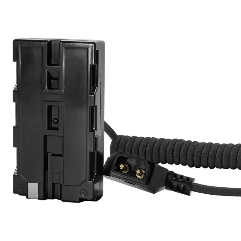 Kondor Blue D-Tap Câble vers Batterie Factice Sony Série L NPF (Noir)