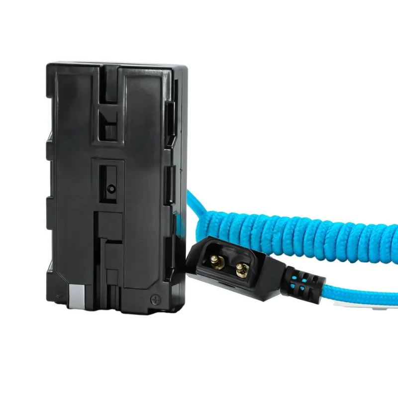 Kondor Blue D-Tap Câble vers Batterie Factice Sony Série L NPF
