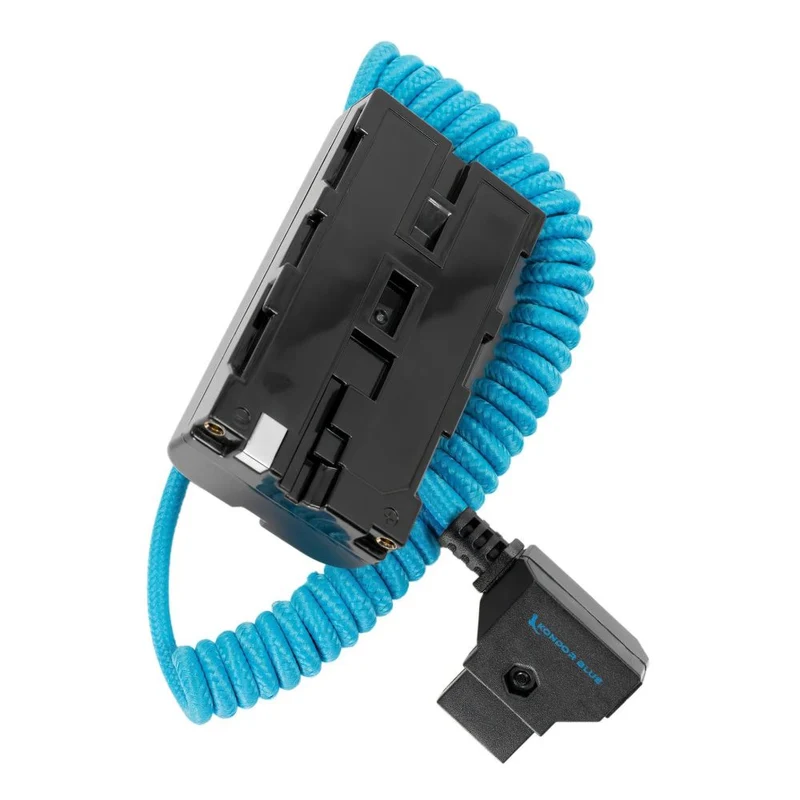 Kondor Blue D-Tap Câble vers Batterie Factice Sony Série L NPF