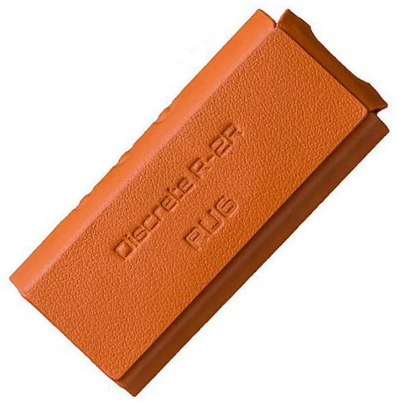 Cayin RU6 étui en cuir Orange