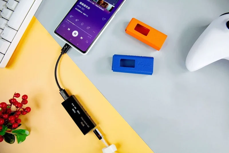 Cayin RU6 étui en cuir Orange
