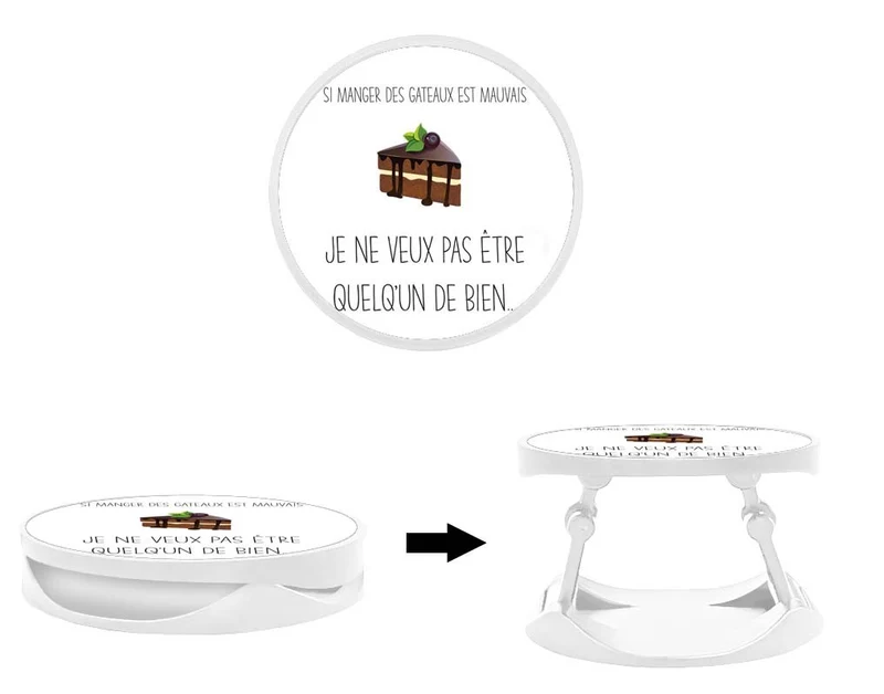 Grip imprimé | Design Manger des gâteaux