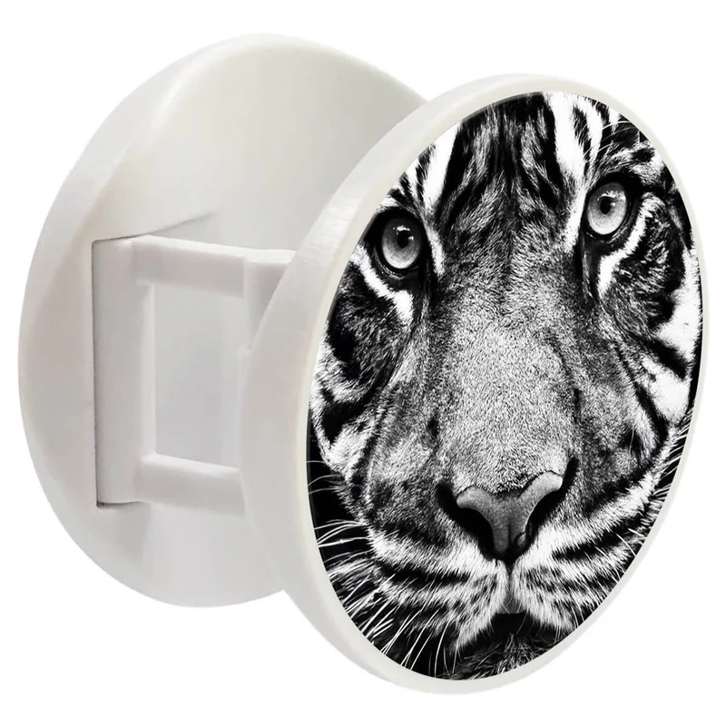 Grip imprimé | Design Tigre blanc et noir