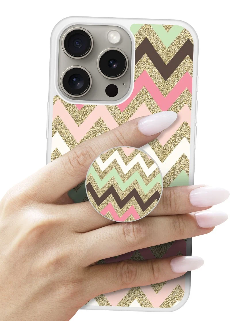 Grip imprimé | Design Texture rose