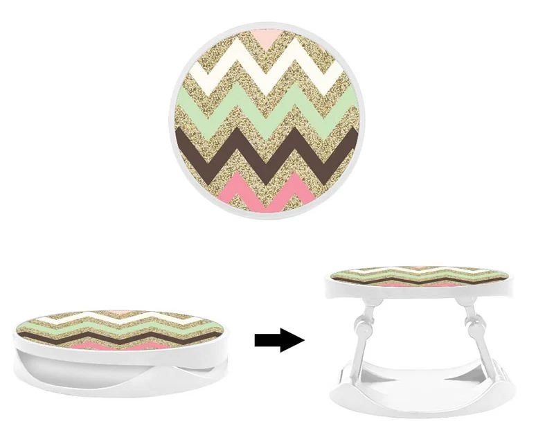 Grip imprimé | Design Texture rose