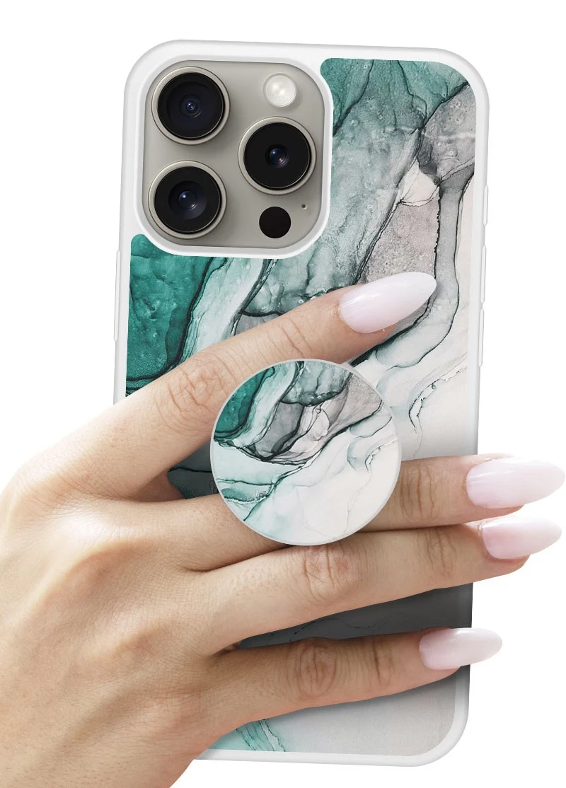 Grip imprimé | Design Zoom sur Pierre Vert
