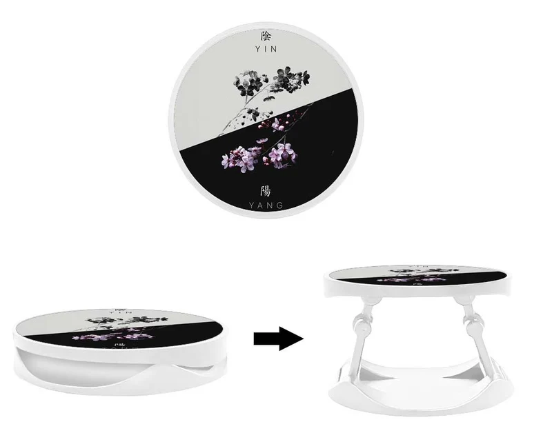 Grip imprimé | Design Yin et Yang