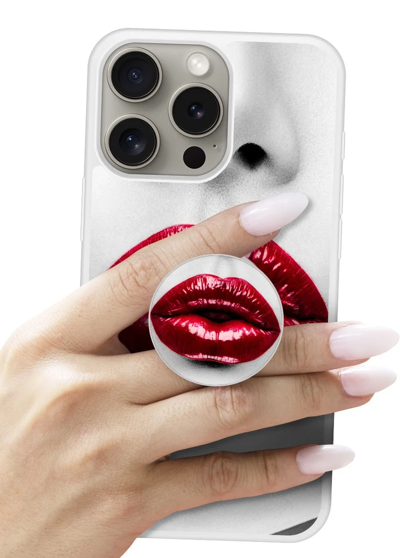 Grip imprimé | Design Lèvres Rouges