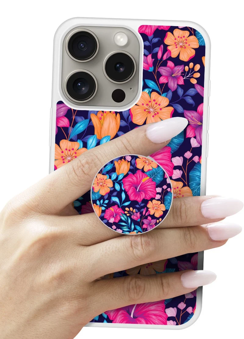 Grip imprimé | Design Fleurs Exotiques