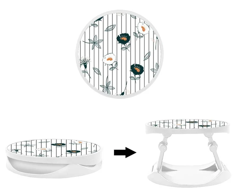 Grip imprimé | Design Fleurs de Jardin