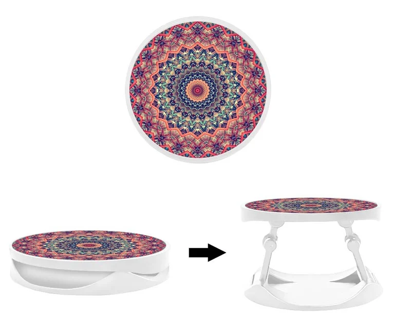 Grip imprimé | Design Mandalla rose