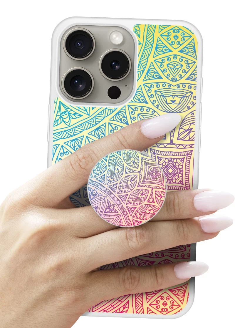 Grip imprimé | Design Mandala Pastel