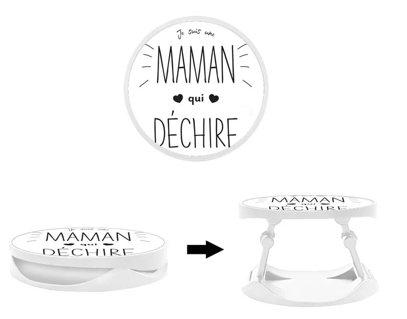 Grip imprimé | Design Maman qui déchire