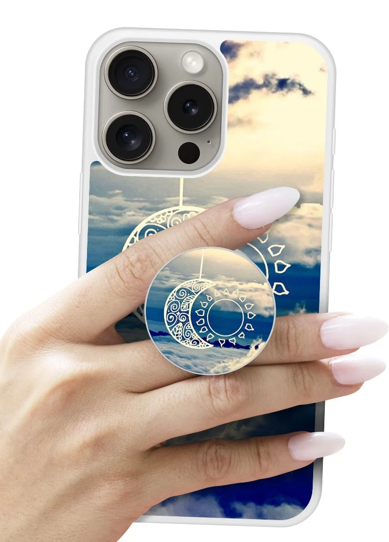 Grip imprimé | Design Lune soleil