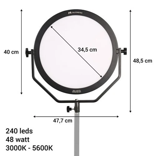 Lampe LED Falcon Eyes Bicolore Sophiez SO-48TD 230 V