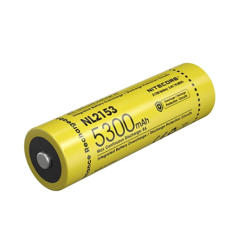 Nitecore NL2153 Batterie Rechargeable Li-ion, 3,6V, 5300 mAh