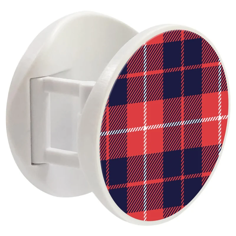 Grip imprimé | Design Tartan Rouge 2