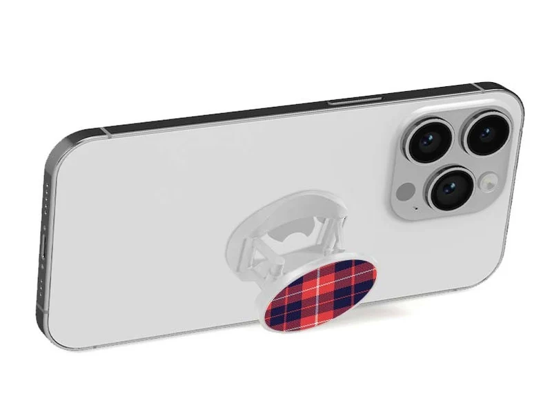 Grip imprimé | Design Tartan Rouge 2