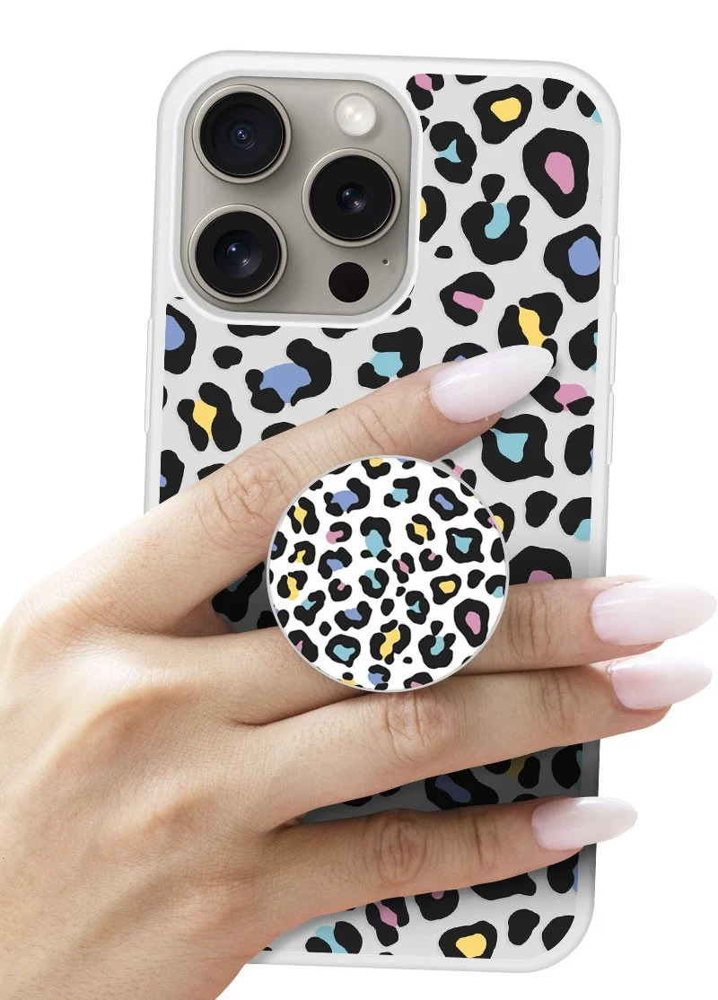 Grip imprimé | Design Léopard coloré