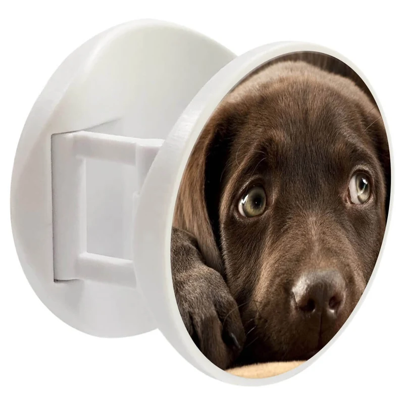 Grip imprimé | Design Chiot marron