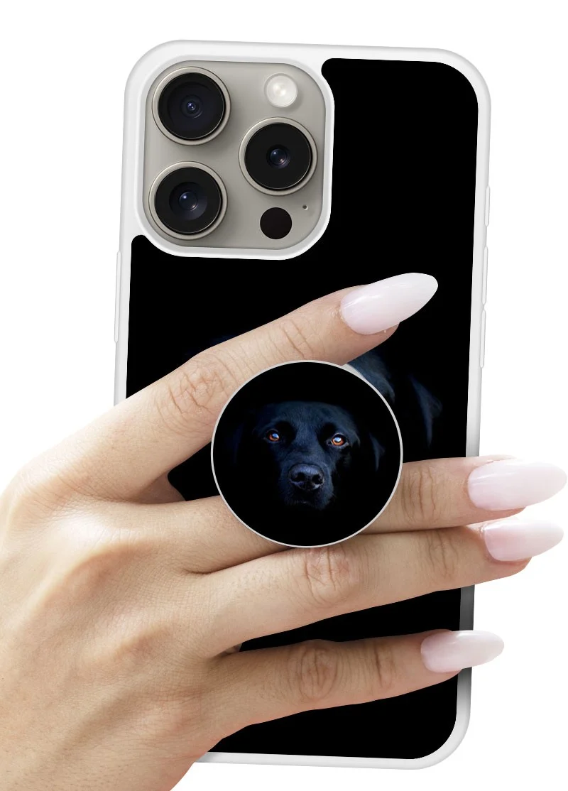 Grip imprimé | Design Chien noir