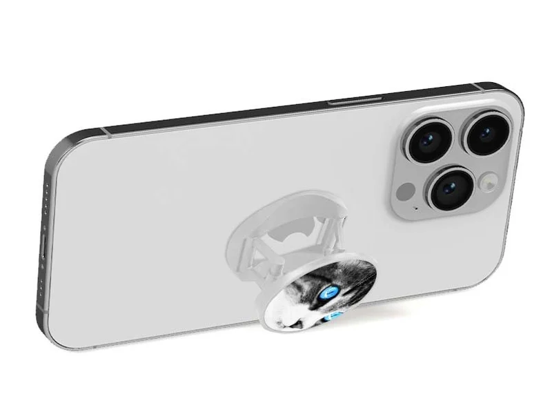Grip imprimé | Design Chat yeux bleu