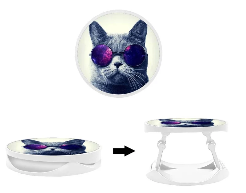 Grip imprimé | Design Chat à lunette