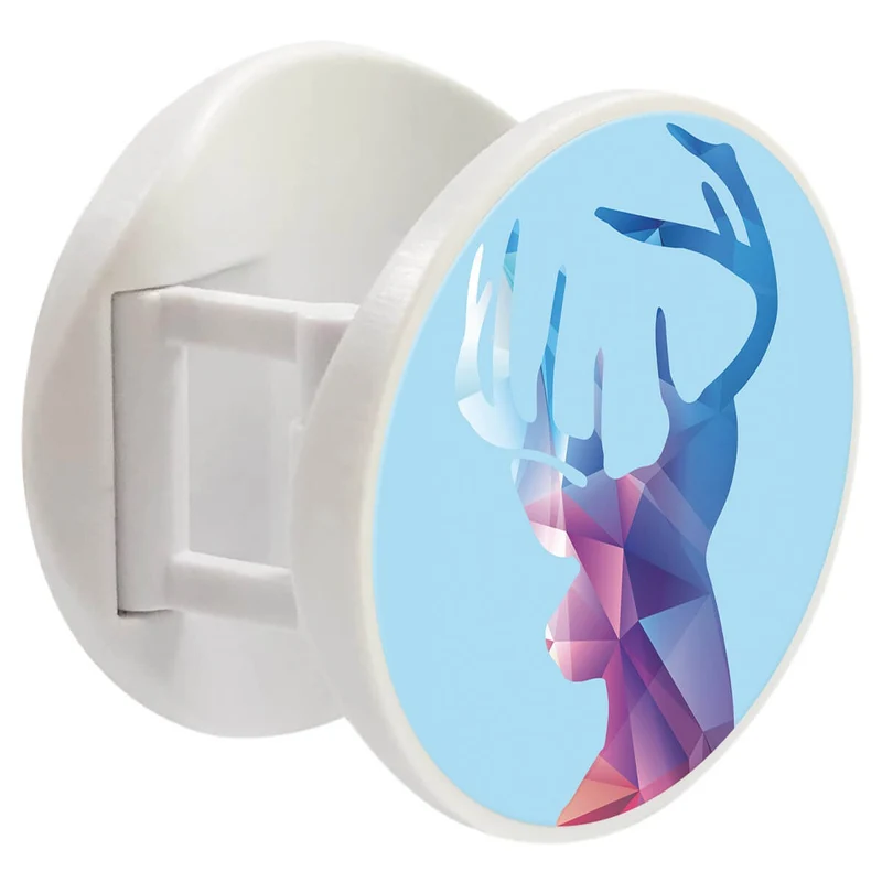 Grip imprimé | Design Cerf Hipster Bleu