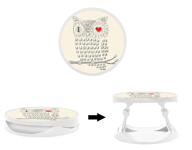 Grip imprimé | Design I Love Hiboux