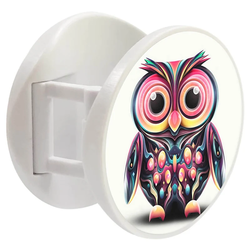 Grip imprimé | Design Hiboux coloré