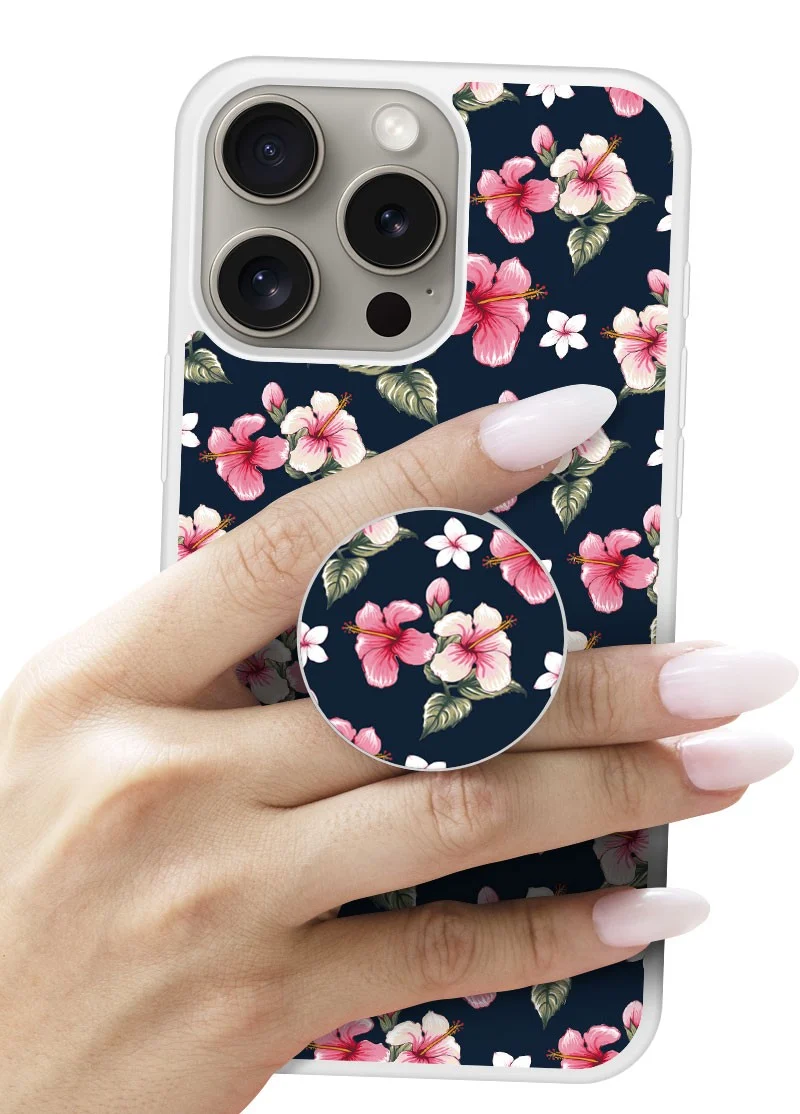 Grip imprimé | Design Hibiscus Vintage