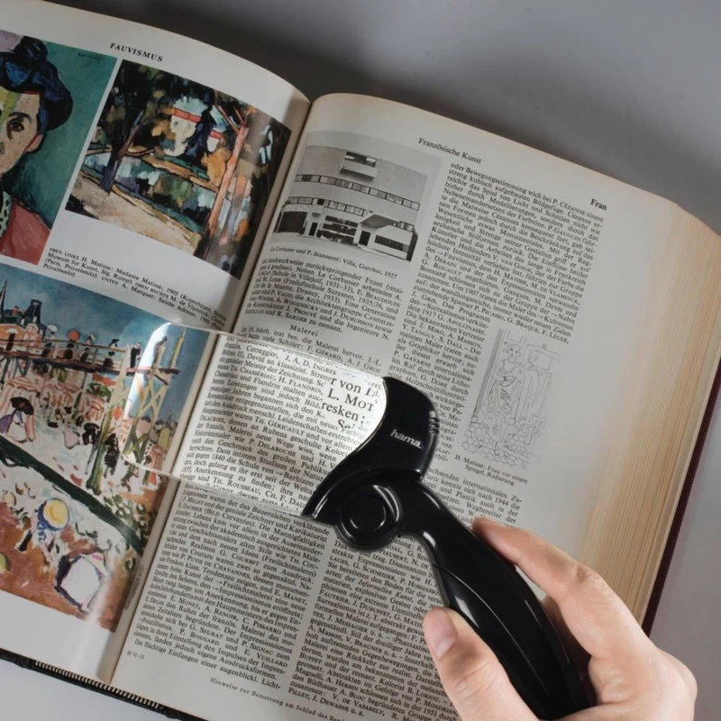Hama Loupe de lecture LED