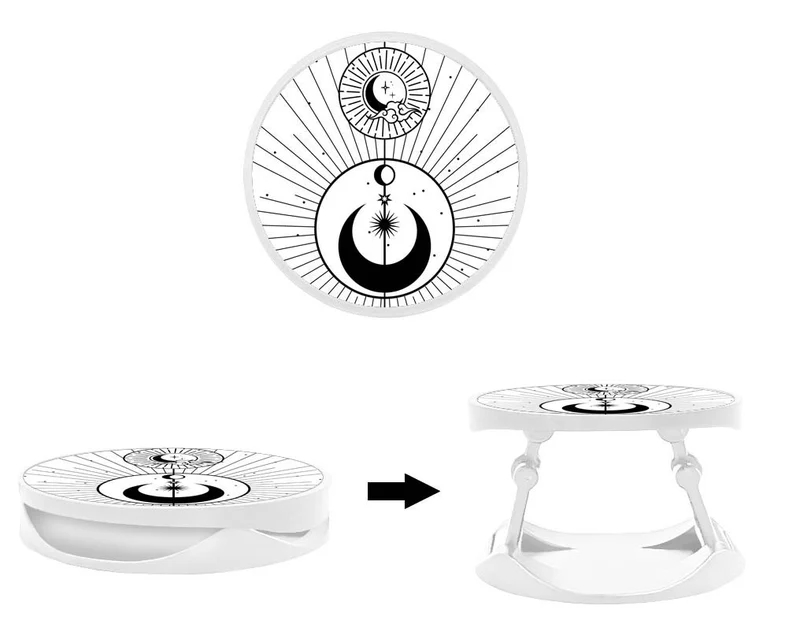 Grip imprimé | Design Cercles de Lune