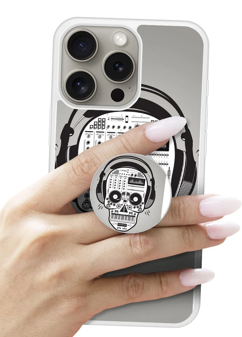 Grip imprimé | Design Skull Music