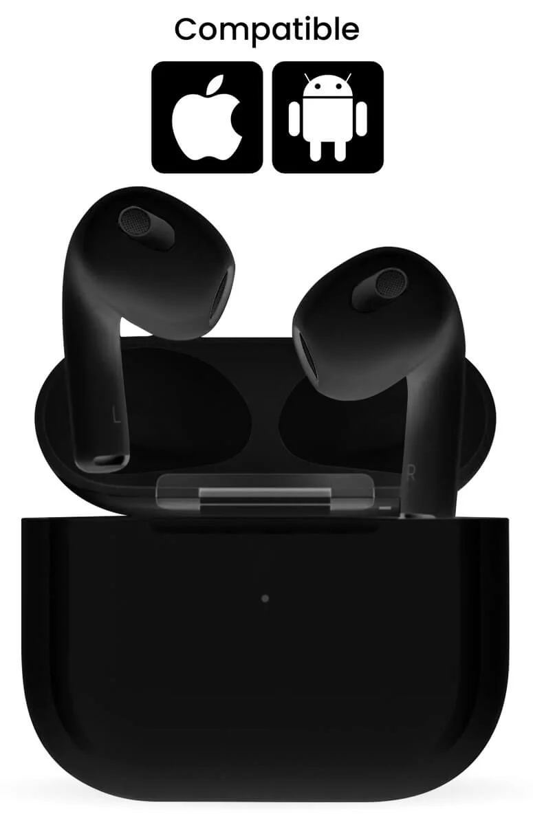 Ecouteurs Sans fils Bluetooth - Noir