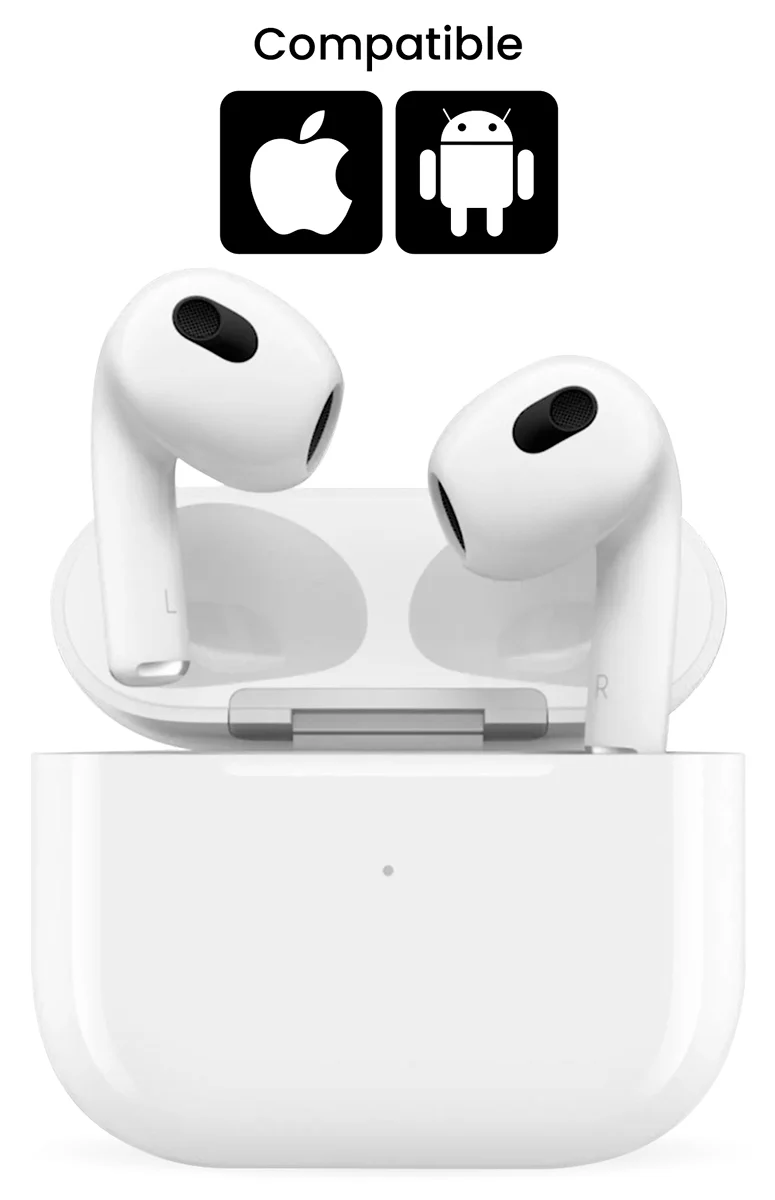 Ecouteurs Sans fils Bluetooth - Blanc