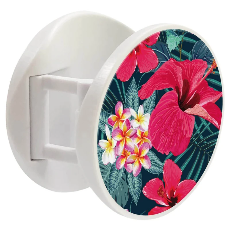 Grip imprimé | Design Hibiscus Fuchsia