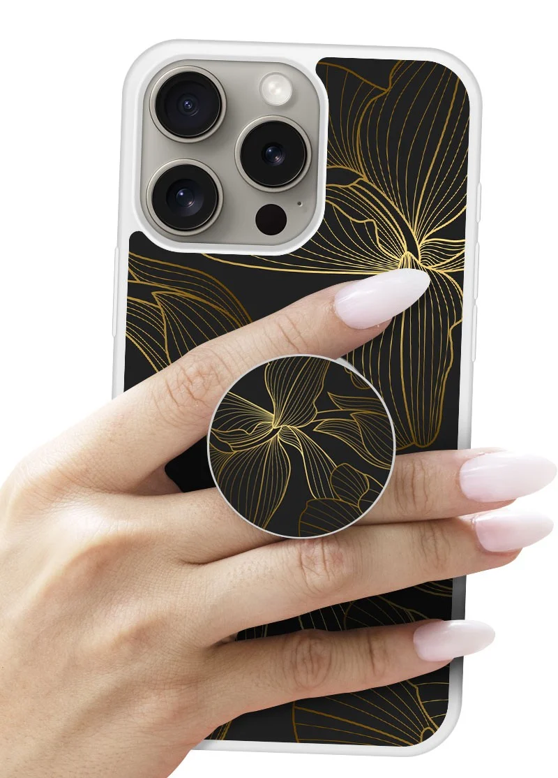 Grip imprimé | Design Golden flowers