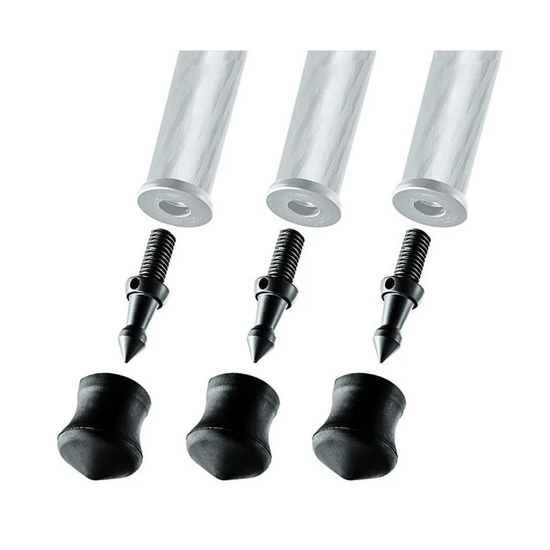 Gitzo GSF30S Pointe + Pied en Caoutchouc 30mm (x 3)