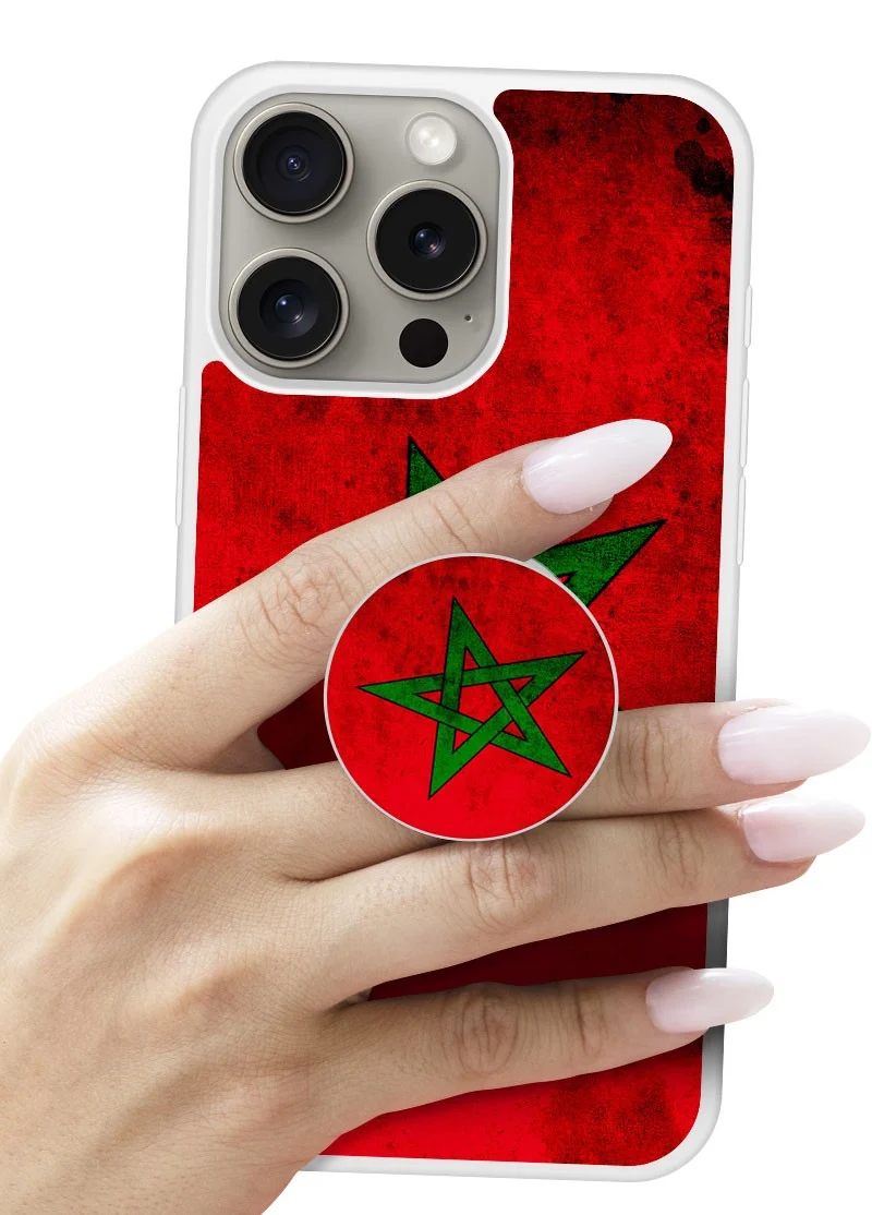Grip imprimé | Design Drapeau Maroc
