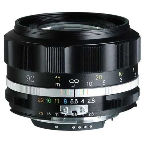 Voigtlander APO-Skopar 2.8 / 90mm SLII-S, noir, pour Nikon AI-S