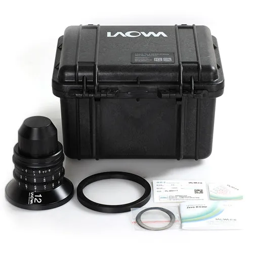 Laowa 12mm t/2.9 ZERO-D Cine objectif pour Sony FE
