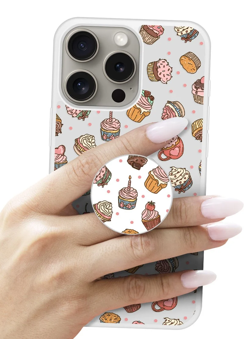Grip imprimé | Design Cupcake vintage