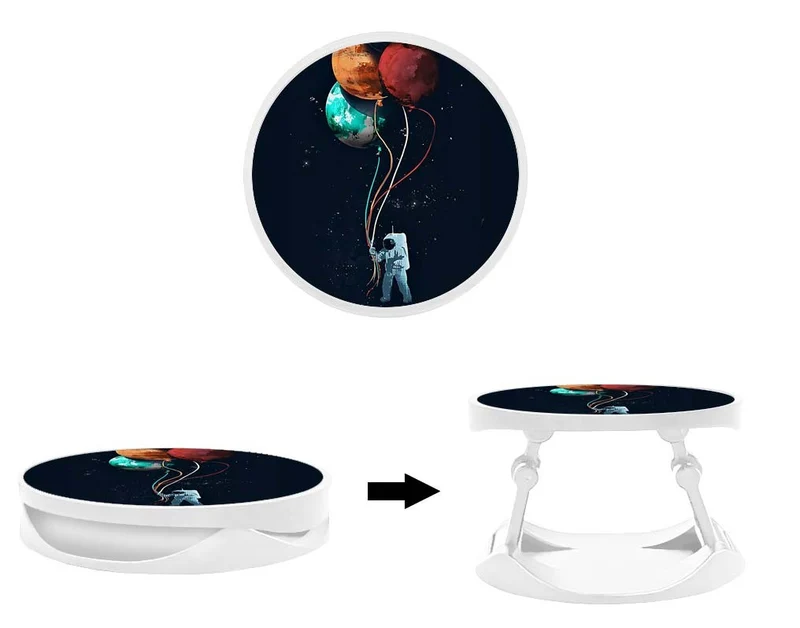 Grip imprimé | Design Cosmonaute aux Ballons