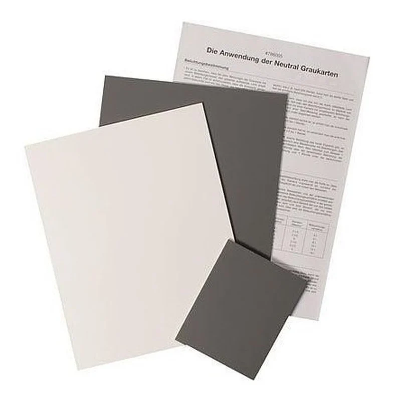B.I.G Jeu de cartes grises 2x 20x25 et 1x 10x12,5