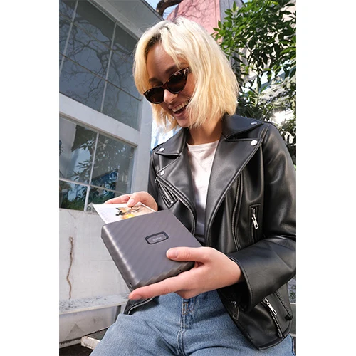 Fujifilm INSTAX Link WIDE Gris Moka