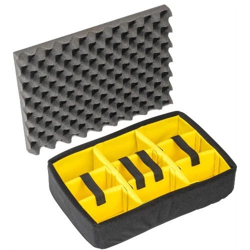 Peli™ 1500 Jeu de séparateurs jaune