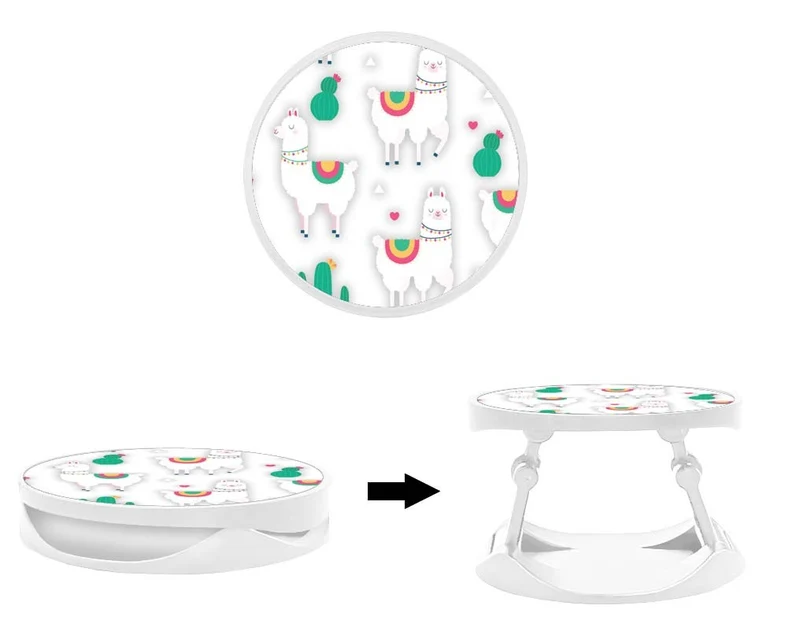 Grip imprimé | Design Cactus et Alpaga