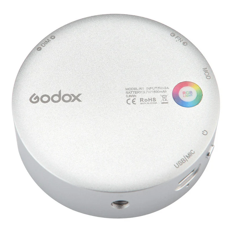 Godox R1 RGB Round Head LED