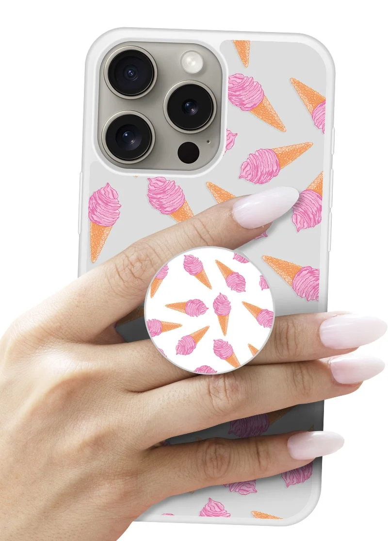 Grip imprimé | Design Glace Rose